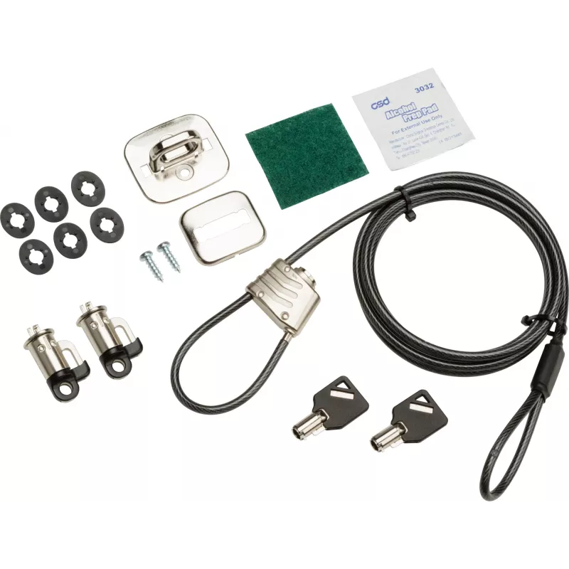 HP Business PC Security Lock v3 Kit Juoda Key Lock for PC