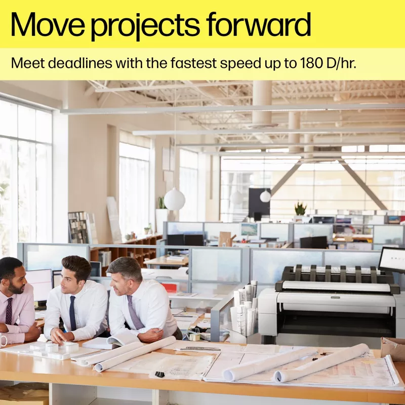 HP Designjet T1600dr 36 colių PostScript spausdintuvas