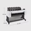 HP Designjet T1600 36 colių PostScript spausdintuvas
