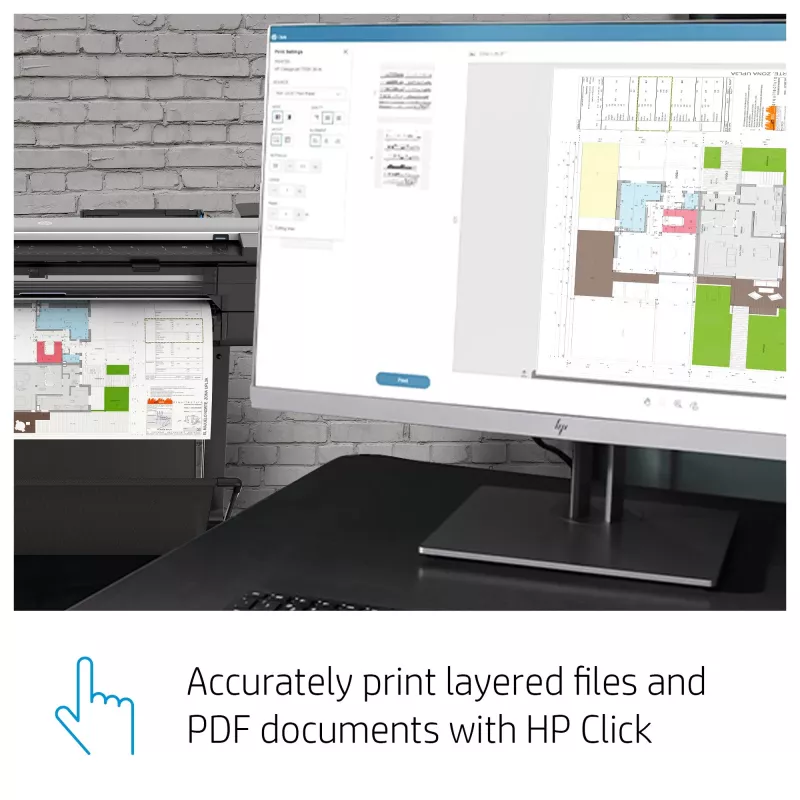 HP Designjet T830 24 colių daugiafunkcis spausdintuvas