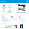 HP Designjet T830 24 colių daugiafunkcis spausdintuvas