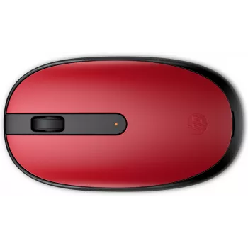 HP 240 Empire Red Bluetooth pelė, abiem rankoms tinkama, optinė, Bluetooth, 1600 DPI, raudona