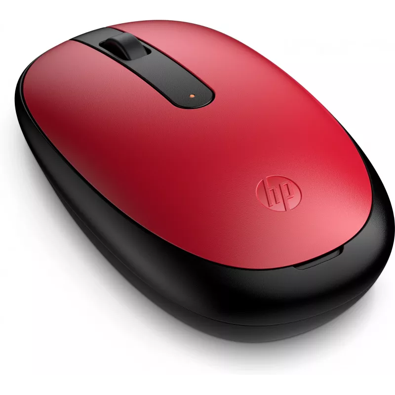 HP 240 Empire Red Bluetooth pelė, abiem rankoms tinkama, optinė, Bluetooth, 1600 DPI, raudona