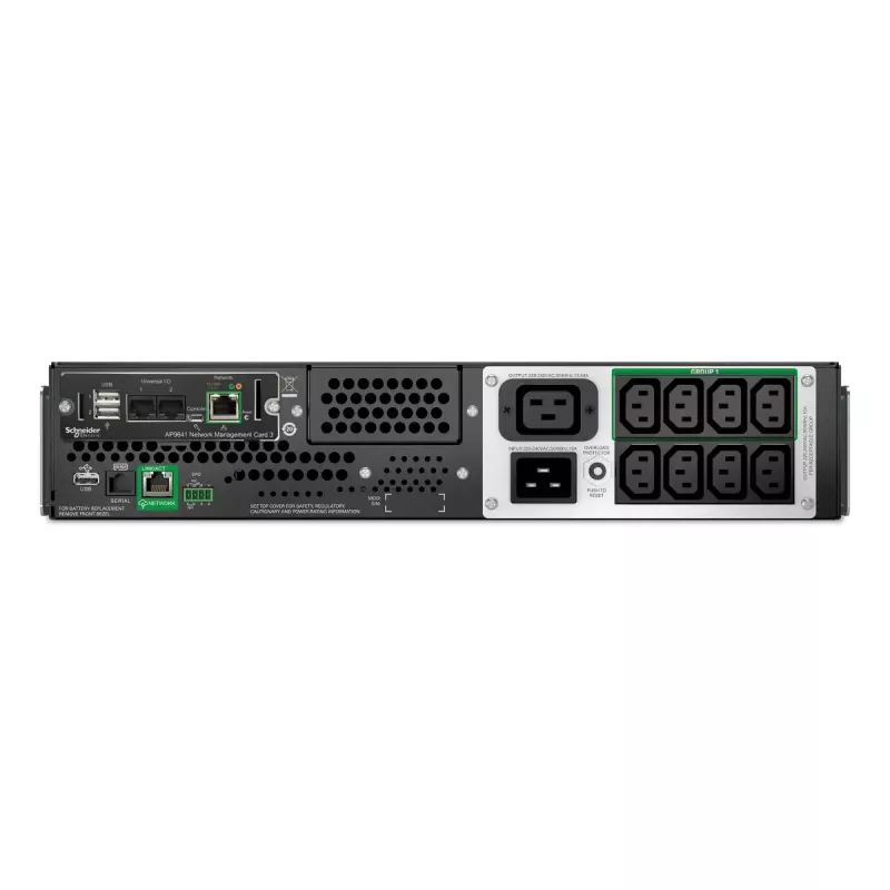 APC Smart-UPS Li-ion SMTL2200RMI2UCNC - 8xC13 ir 1xC19, montuojamas stelaže 2U, SmartConnect, NMC, 2200VA