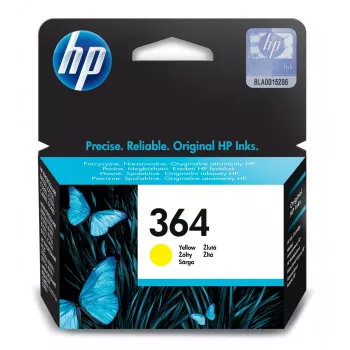 Rašalo kasetė HP Nr. 364 Geltona SE JK CB320EE#BA3