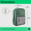 Laisvalaikio kuprinė HP Campus Green Backpack žalia pilka poliesteris