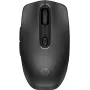 HP 695 Įkraunama belaidė pelė, abiem rankoms tinkama, Bluetooth, 4000 DPI, juoda