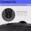 HP 695 Įkraunama belaidė pelė, abiem rankoms tinkama, Bluetooth, 4000 DPI, juoda