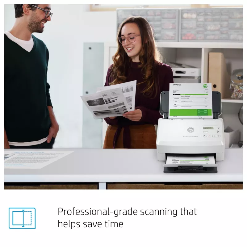 HP Scanjet Enterprise Flow 5000 s5 lapinis skaitytuvas 600 x 600 DPI A4 Balta