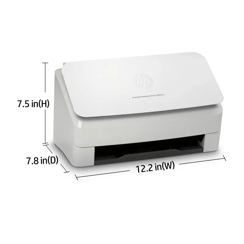 HP Scanjet Enterprise Flow 5000 s5 lapinis skaitytuvas 600 x 600 DPI A4 Balta