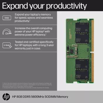 Atminties modulis HP 83P90AA DDR5 8 GB 5600 MHz