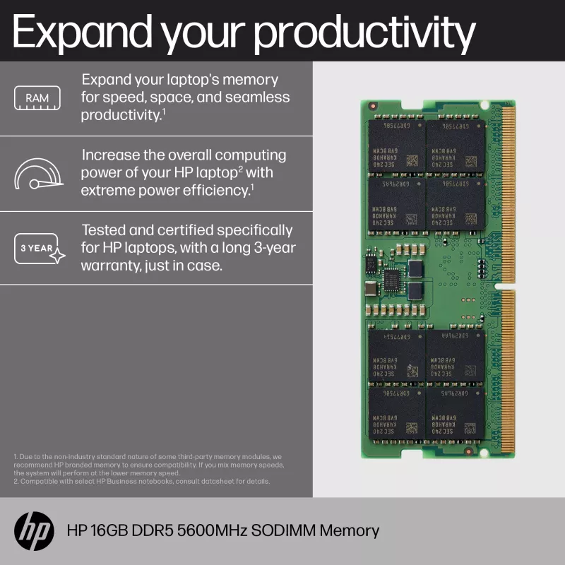 Atminties modulis HP 16 GB DDR5 5600 MHz SODIMM