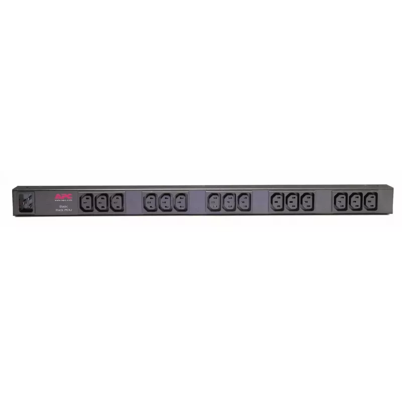 APC Basic Rack PDU AP9572 maitinimo skirstymo įrenginys (PDU) 15 kintamosios srovės lizdų 0U juodas