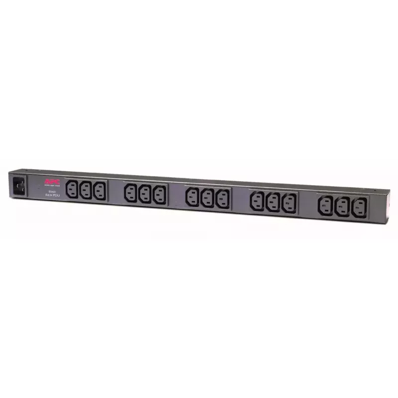 APC Basic Rack PDU AP9572 maitinimo skirstymo įrenginys (PDU) 15 kintamosios srovės lizdų 0U juodas
