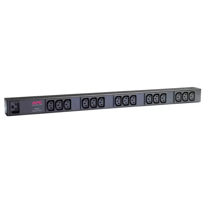 APC Basic Rack PDU AP9572 maitinimo skirstymo įrenginys (PDU) 15 kintamosios srovės lizdų 0U juodas