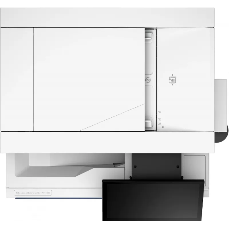 HP Color LaserJet Enterprise Flow MFP 5800zf spausdintuvas, lazerinis, spalvotas spausdinimas, 1200 x 1200 DPI, A4, tiesioginis spausdinimas, baltas