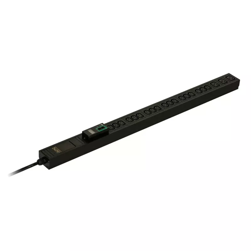 APC Easy Rack PDU, matuojamas, 0U, 1 fazė, 3,7 kW, 230 V, 16 A, 18 × C13 ir 3 × C19 lizdai, IEC60309 2P+E įvadas