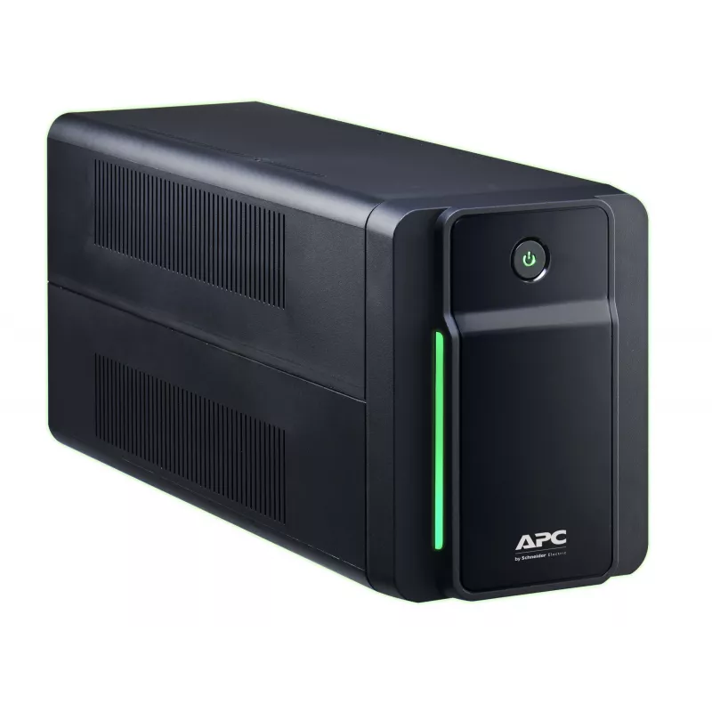 APC Back-UPS, 1200VA, bokštinis, 230V, 4x CEE 7/5 prancūziški Schuko lizdai, AVR