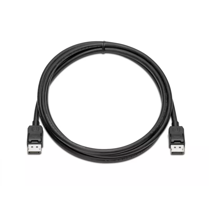 HP DisplayPort laido rinkinys, 2 m, DisplayPort, DisplayPort, vyriškas, vyriškas, tiesus