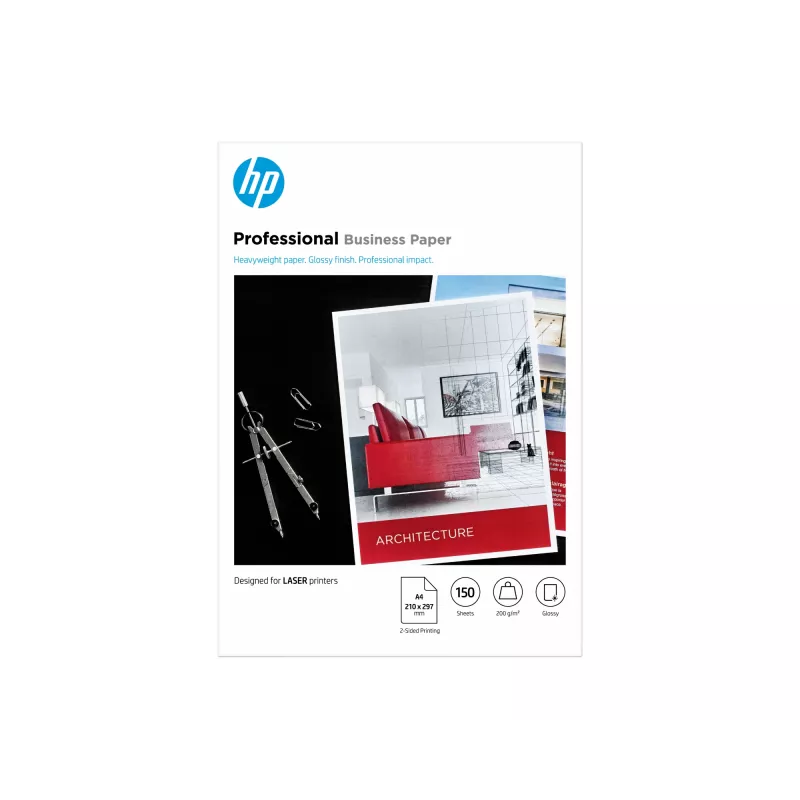 HP Professional Business Paper Glossy 200 g/m² A4 (210 x 297 mm) 150 lapų