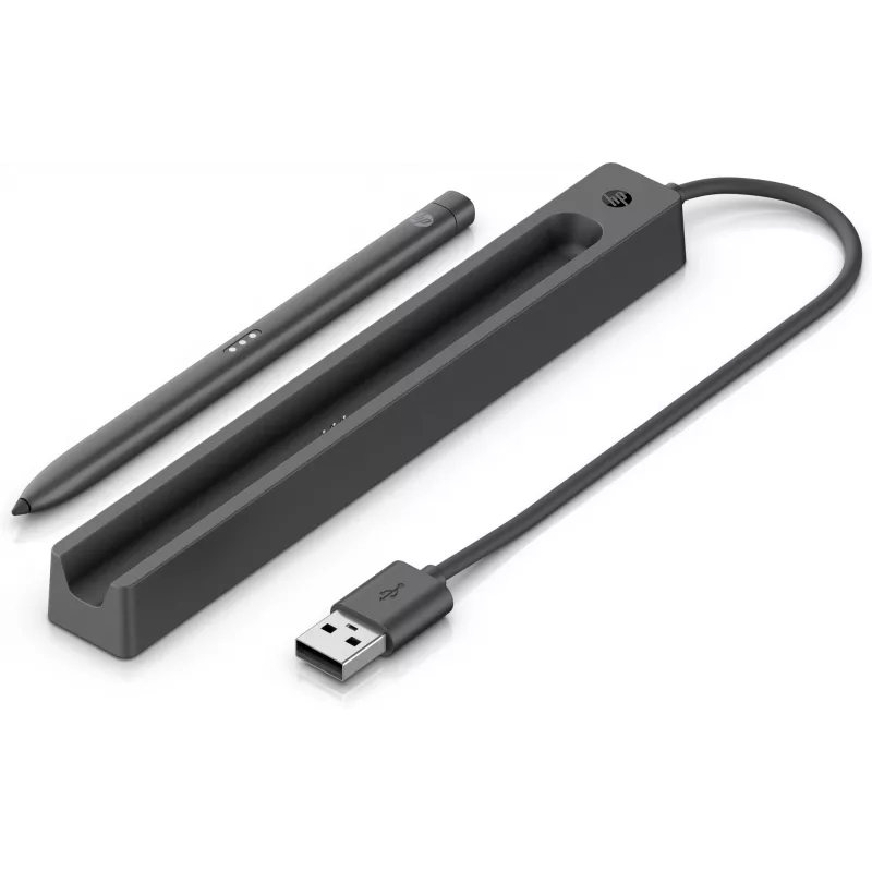 HP plonas įkraunamo rašiklio įkroviklis, Vidinis, USB, 0,15 m, Juoda