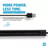HP plonas įkraunamo rašiklio įkroviklis, Vidinis, USB, 0,15 m, Juoda
