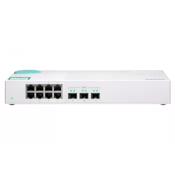QNAP QSW-308S tinklo komutatorius Nevaldomas Gigabitas Ethernet (10/100/1000) Balta