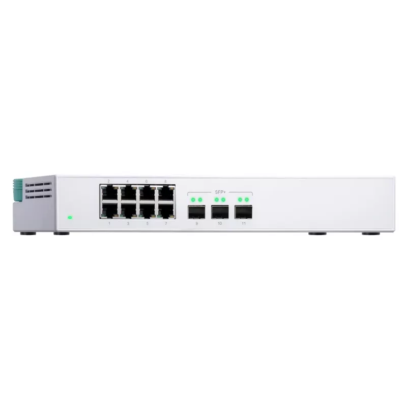 QNAP QSW-308S tinklo komutatorius Nevaldomas Gigabitas Ethernet (10/100/1000) Balta