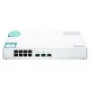 QNAP QSW-308S tinklo komutatorius Nevaldomas Gigabitas Ethernet (10/100/1000) Balta