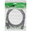 InLine maitinimo kabelis, CEE 7/7 tiesus / 3 kontaktų IEC C13 kištukas, juodas, 3 m
