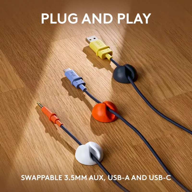 Ausinės Logitech Zone Learn Over Ear 3,5 mm AUX