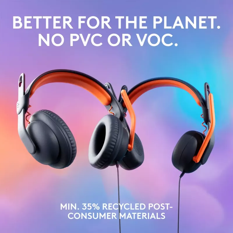Ausinės Logitech Zone Learn Over Ear 3,5 mm AUX
