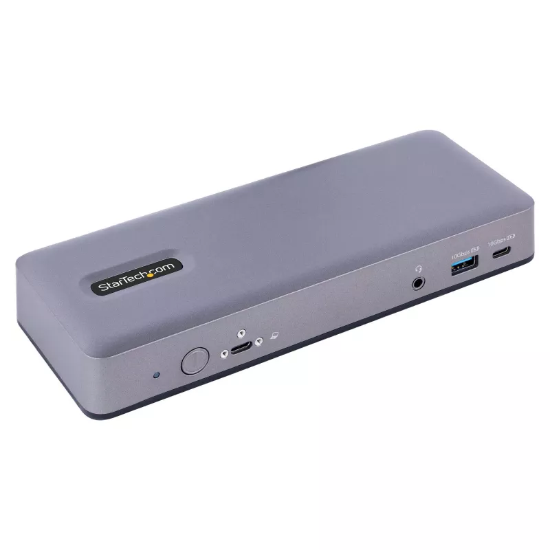 StarTech.com DK31C3MNCRUE nešiojamojo kompiuterio dokas / prievadų replikatorius Laidinis USB 3.2 Gen 2 (3.1 Gen 2) Type-C