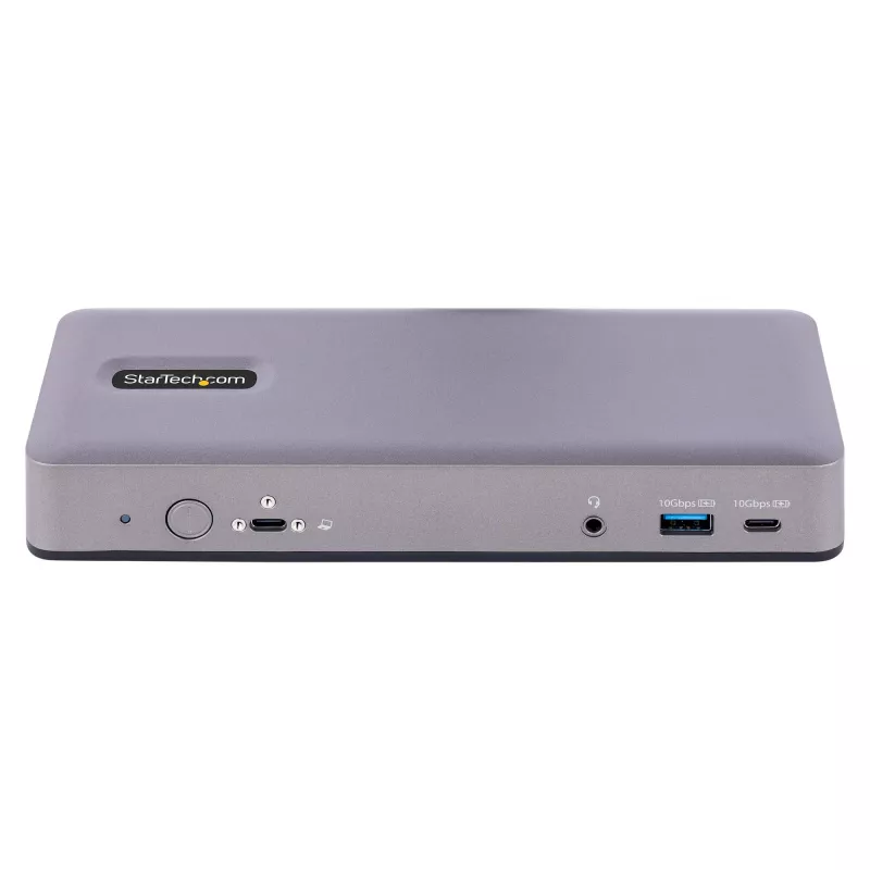 StarTech.com DK31C3MNCRUE nešiojamojo kompiuterio dokas / prievadų replikatorius Laidinis USB 3.2 Gen 2 (3.1 Gen 2) Type-C