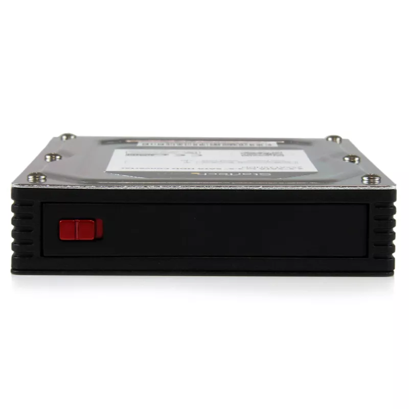 StarTech.com 2,5 col. į 3,5 col. SATA aliuminis kietojo disko adapterio korpusas su SSD / HDD iki 12,5 mm aukščio