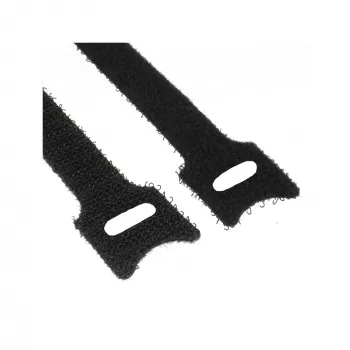 „InLine“ kabelių juostos su Velcro type užsegimu 12x150mm 10 vnt. juoda