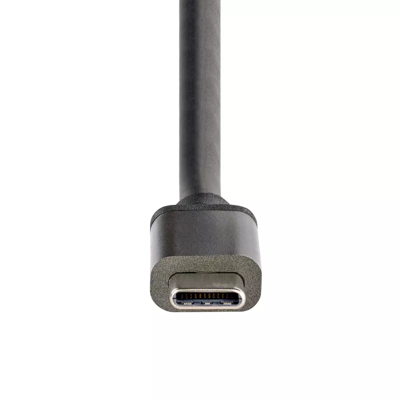 StarTech.com 3 prievadų USB-C MST šakotuvas – USB Type-C į 3x HDMI kelių monitorių adapteris nešiojamam kompiuteriui – Trigubas HDMI iki 4K 60Hz su DP 1.4 Alt Mode ir DSC – HDR – 30 cm laidas – Tik Windows