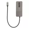 StarTech.com 3 prievadų USB-C MST šakotuvas – USB Type-C į 3x HDMI kelių monitorių adapteris nešiojamam kompiuteriui – Trigubas HDMI iki 4K 60Hz su DP 1.4 Alt Mode ir DSC – HDR – 30 cm laidas – Tik Windows