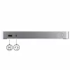 StarTech.com dviejų monitorių USB C dokinė stotelė su 60 W maitinimo tiekimu Windows nešiojamiesiems kompiuteriams - USB C į HDMI / DVI dokas - USB 3.1 Gen 1 Type C dokas su įkrovimu - suderinamas su Thunderbolt 3