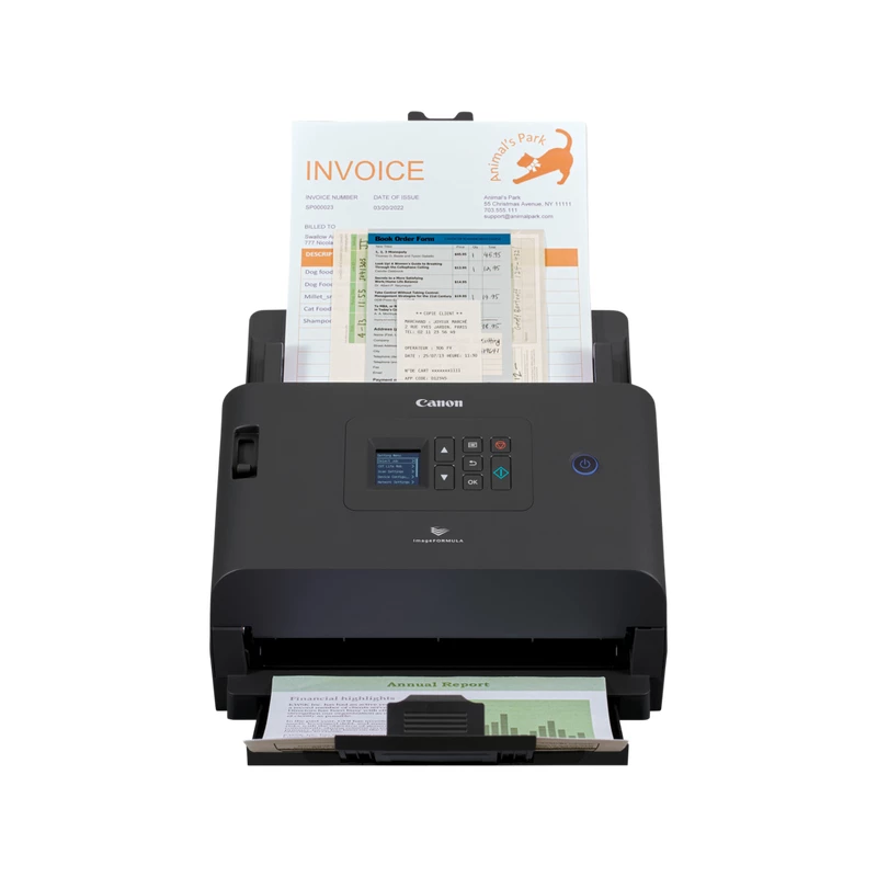 Canon imageFORMULA DR-S250N tinklo dokumentų skaitytuvas su QR kodo palaikymu