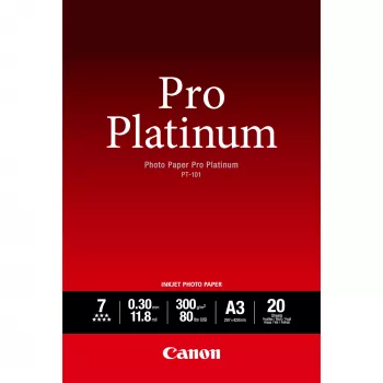 Canon PT-101 Pro Platinum fotopopierius A3 - 20 lapų