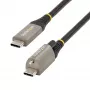 StarTech.com 3ft (1m) Viršutinio varžto užrakinamas USB C laidas 10 Gbps - USB 3.1/3.2 Gen 2 Type-C laidas - 100W (5A) Power Delivery įkrovimas, DP Alt Mode - Viengubas varžto užraktas, USB-C laidas įkrovimui/sinchronizavimui
