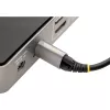 StarTech.com 3ft (1m) Viršutinio varžto užrakinamas USB C laidas 10 Gbps - USB 3.1/3.2 Gen 2 Type-C laidas - 100W (5A) Power Delivery įkrovimas, DP Alt Mode - Viengubas varžto užraktas, USB-C laidas įkrovimui/sinchronizavimui