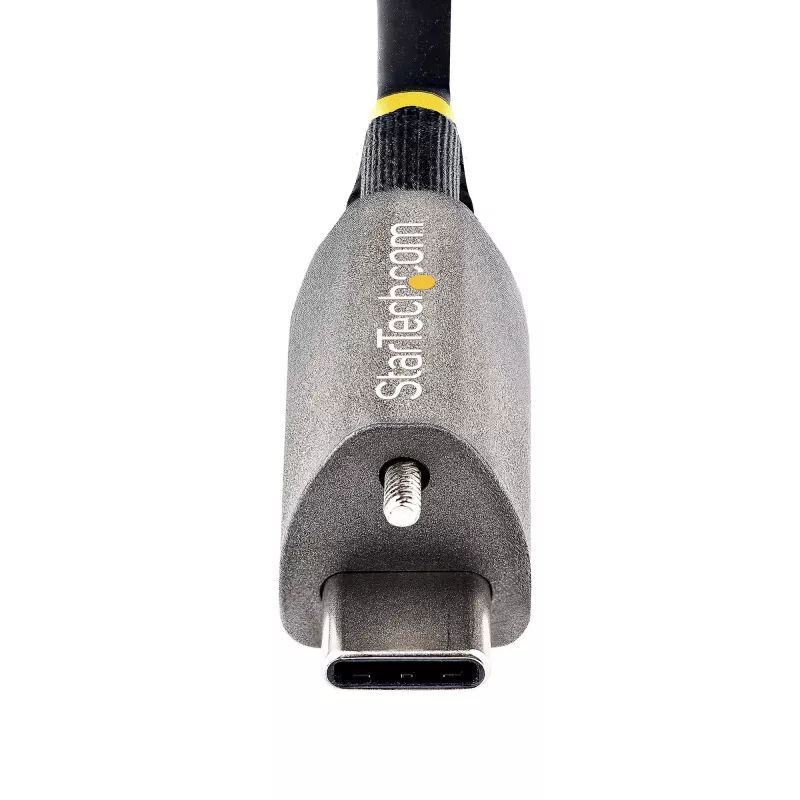StarTech.com 3ft (1m) Viršutinio varžto užrakinamas USB C laidas 10 Gbps - USB 3.1/3.2 Gen 2 Type-C laidas - 100W (5A) Power Delivery įkrovimas, DP Alt Mode - Viengubas varžto užraktas, USB-C laidas įkrovimui/sinchronizavimui