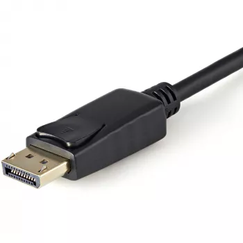 StarTech.com 3 pėdų (1 m) DisplayPort į VGA laidas – aktyvus DisplayPort į VGA adapterio laidas – 1080p vaizdo – DP į VGA monitoriaus laidas – DP 1.2 į VGA keitiklis – fiksuojama DP jungtis