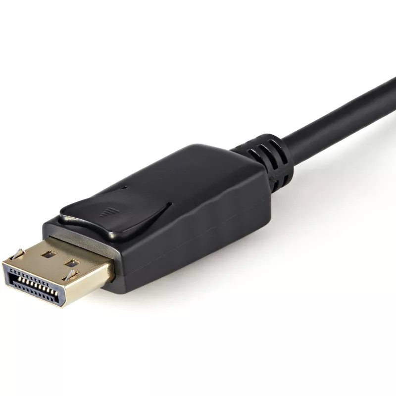 StarTech.com 3 pėdų (1 m) DisplayPort į VGA laidas – aktyvus DisplayPort į VGA adapterio laidas – 1080p vaizdo – DP į VGA monitoriaus laidas – DP 1.2 į VGA keitiklis – fiksuojama DP jungtis