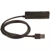 StarTech.com SATA į USB kabelis - USB 3.1 (10 Gbps) - UASP, juoda, veiklos, maitinimo, CE, FCC, ASMedia - ASM1351, 12 V, 0–60 °C