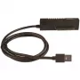 StarTech.com SATA į USB kabelis - USB 3.1 (10 Gbps) - UASP, juoda, veiklos, maitinimo, CE, FCC, ASMedia - ASM1351, 12 V, 0–60 °C