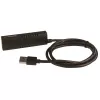 StarTech.com SATA į USB kabelis - USB 3.1 (10 Gbps) - UASP, juoda, veiklos, maitinimo, CE, FCC, ASMedia - ASM1351, 12 V, 0–60 °C