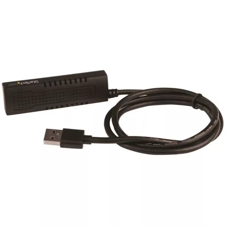 StarTech.com SATA į USB kabelis - USB 3.1 (10 Gbps) - UASP, juoda, veiklos, maitinimo, CE, FCC, ASMedia - ASM1351, 12 V, 0–60 °C